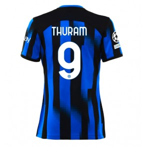 Inter Milan Marcus Thuram #9 Hemmatröja Kvinnor 2023-24 Kortärmad